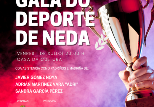 Neda celebra este venres a súa Gala do Deporte